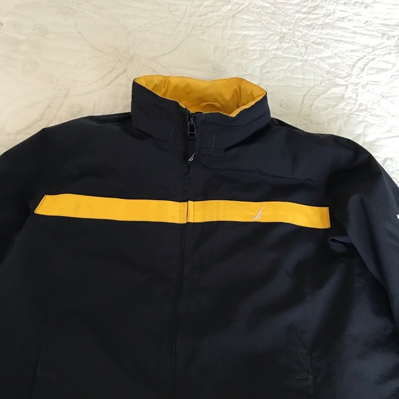 Nautica Boys Navy Jacket size large 8-10 - Picture 6 of 9